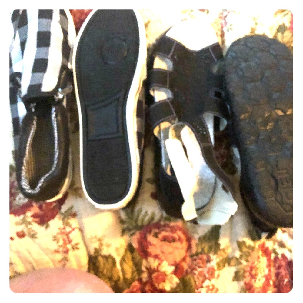 Shoes checkered Ralph Lauren black pair Jambu